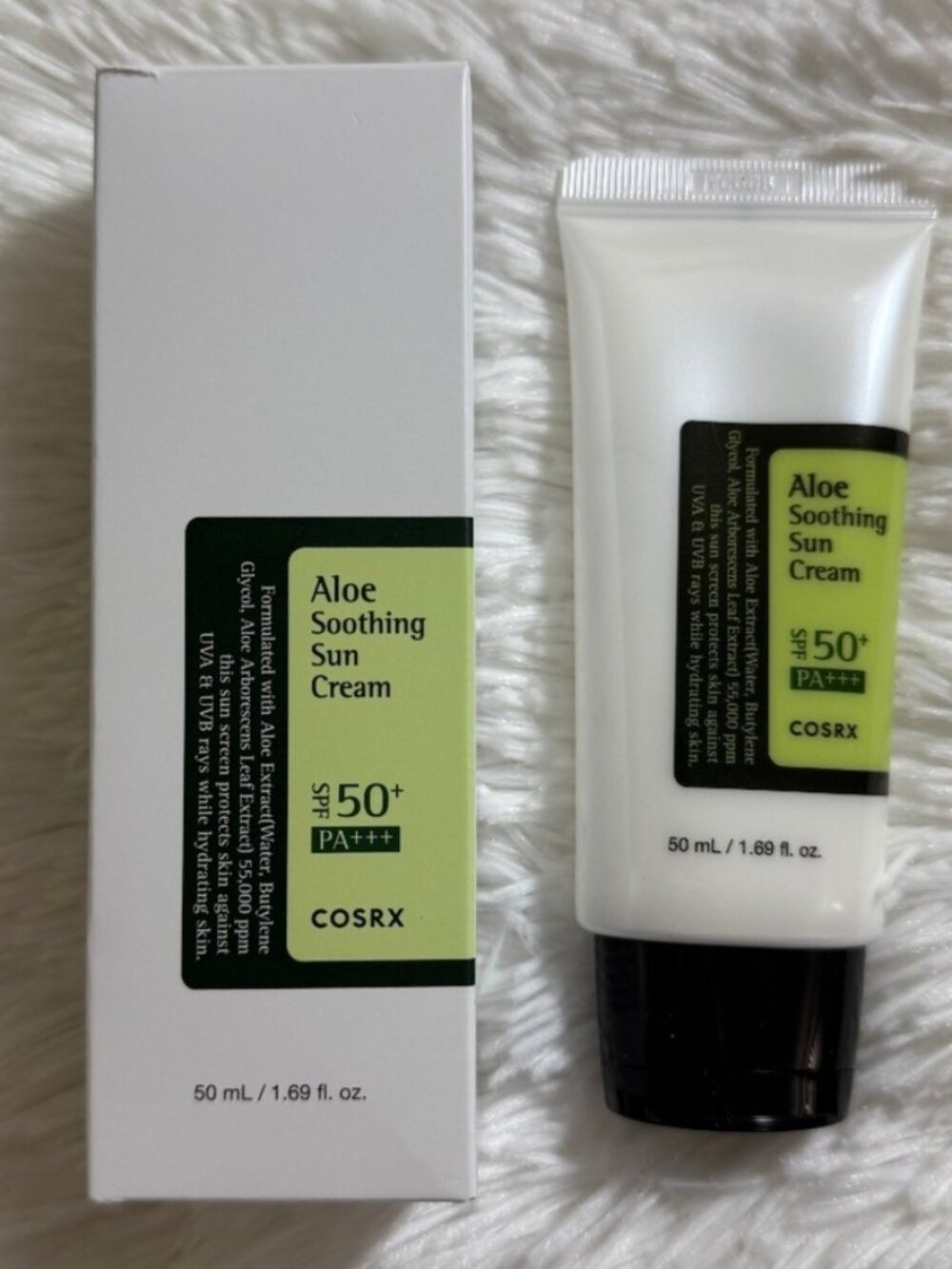 COSRX Aloe Soothing Sun Cream 50ML Brand New